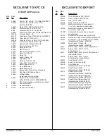 Preview for 12 page of Blodgett CBTR Replacement Parts List Manual