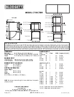 Preview for 2 page of Blodgett CBTR Specifications