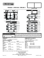 Предварительный просмотр 2 страницы Blodgett In-Vent VIB3240-1 Specifications