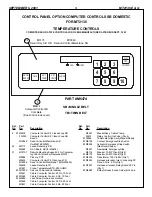 Preview for 3 page of Blodgett MT2136 E Series Replacement Parts List Manual