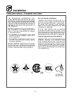 Preview for 14 page of Blodgett MT3855G-G Installation, Operation And Maintenance Manual