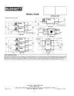 Предварительный просмотр 4 страницы Blodgett S1820E Replacement Parts Manual