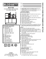 Предварительный просмотр 1 страницы Blodgett SB-10E-6-6K Specifications