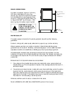 Preview for 7 page of Blodgett SC-10E Installation Operating And Maintenance Istructions