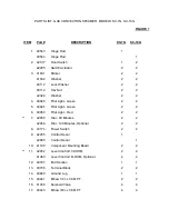 Предварительный просмотр 3 страницы Blodgett SC-10G Parts List