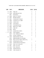 Предварительный просмотр 4 страницы Blodgett SC-10G Parts List