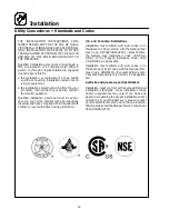 Preview for 14 page of Blodgett ZEPHAIRE-G Installation And Operation Manual