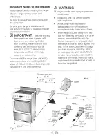 Preview for 11 page of Blomberg Berc 24100 b Instruction Manual