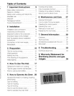 Preview for 4 page of Blomberg BERC 24100 SS User Manual