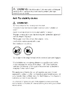 Preview for 3 page of Blomberg BERC 24200 SS User Manual