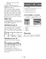 Предварительный просмотр 23 страницы Blomberg BERU 24100 SS User Manual