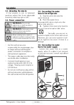 Preview for 10 page of Blomberg BFBF2413SS User Manual