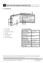 Предварительный просмотр 11 страницы Blomberg BOTR30100B User Manual