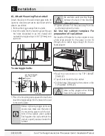 Предварительный просмотр 18 страницы Blomberg BOTR30200CSS Installation Manual