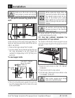 Предварительный просмотр 29 страницы Blomberg BOTR30200CSS Installation Manual