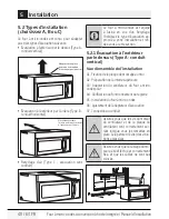 Предварительный просмотр 48 страницы Blomberg BOTR30200CSS Installation Manual