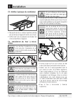 Предварительный просмотр 61 страницы Blomberg BOTR30200CSS Installation Manual