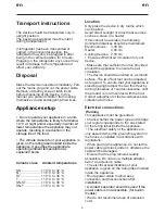 Предварительный просмотр 4 страницы Blomberg BRFB 0900 Instruction Manual