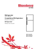 Blomberg BRFB 1042SLN User Manual предпросмотр