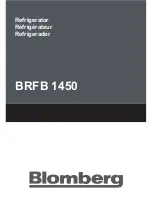 Preview for 1 page of Blomberg BRFB 1150 User Manual