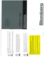 Preview for 1 page of Blomberg BRFB 1450 Operating Instructions Manual