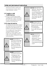 Preview for 7 page of Blomberg BRFB1 12SS Series User Manual