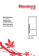 Preview for 1 page of Blomberg BRFB1 22SS Series User Manual