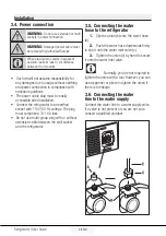 Предварительный просмотр 10 страницы Blomberg BRFB1 22SS Series User Manual