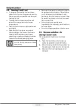 Предварительный просмотр 19 страницы Blomberg BRFB1 22SS Series User Manual