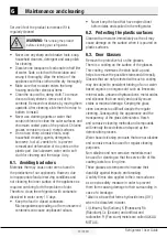 Предварительный просмотр 21 страницы Blomberg BRFB1 22SS Series User Manual