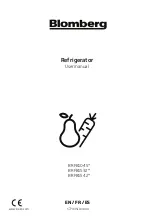 Preview for 1 page of Blomberg BRFB1045 Series User Manual