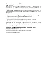 Предварительный просмотр 2 страницы Blomberg BRFB1050FFBI Operating Instructions Manual