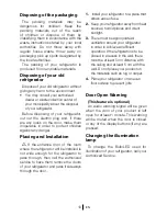Предварительный просмотр 11 страницы Blomberg BRFB1050FFBI Operating Instructions Manual