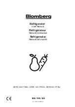 Preview for 1 page of Blomberg BRFB1050FFBIN User Manual