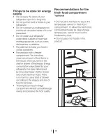 Preview for 10 page of Blomberg BRFB1812SS Operating Instructions Manual