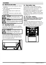 Preview for 8 page of Blomberg brfd2230ss User Manual