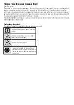 Предварительный просмотр 2 страницы Blomberg BRFD2650SS Operating Instructions Manual