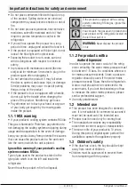 Предварительный просмотр 5 страницы Blomberg BRFD2650SS Operating Instructions Manual