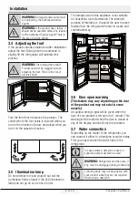 Предварительный просмотр 9 страницы Blomberg BRFD2650SS Operating Instructions Manual