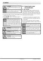 Предварительный просмотр 13 страницы Blomberg BRFD2650SS Operating Instructions Manual