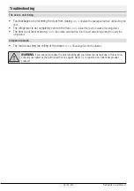 Предварительный просмотр 33 страницы Blomberg BRFD2650SS Operating Instructions Manual