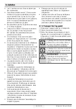 Предварительный просмотр 83 страницы Blomberg BRFD2650SS Operating Instructions Manual