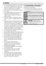 Preview for 13 page of Blomberg BRFD2652SS User Manual