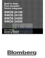 Предварительный просмотр 1 страницы Blomberg BWOS 24100 User Manual