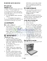 Предварительный просмотр 12 страницы Blomberg BWOS 24100 User Manual