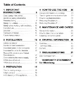 Preview for 4 page of Blomberg CTE 24400 User Manual