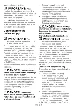 Preview for 16 page of Blomberg CTE 24400 User Manual