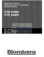 Preview for 1 page of Blomberg CTE 24402 User Manual