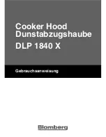 Preview for 1 page of Blomberg DLP 1840 User Manual