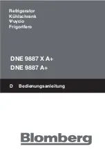 Предварительный просмотр 1 страницы Blomberg DNE 9887 A+ Manual